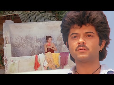 ओ अकल के दुश्मन, लड़की नहा रही हैं दिख नहीं रहा तुझे ? Woh 7 Din जबरदस्त सीन - Anil Kapoor - Padmini