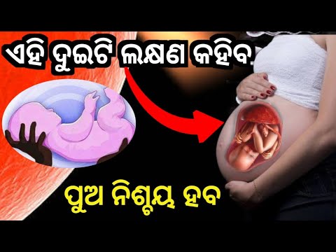 ପୁଅ ନିହାତି ହବ ଯଦି ଏହି ଲକ୍ଷଣ ଅଛି   Pua heba ki jhia heba kemiti janiba  Odia Pregnancy Tips#puanajhia