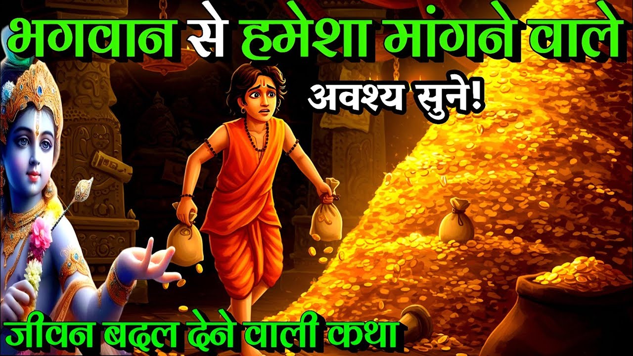 भगवान और भक्त के विश्वास की सच्ची कहानी। krishna motivational video | krishna vani #bhagwatgeeta