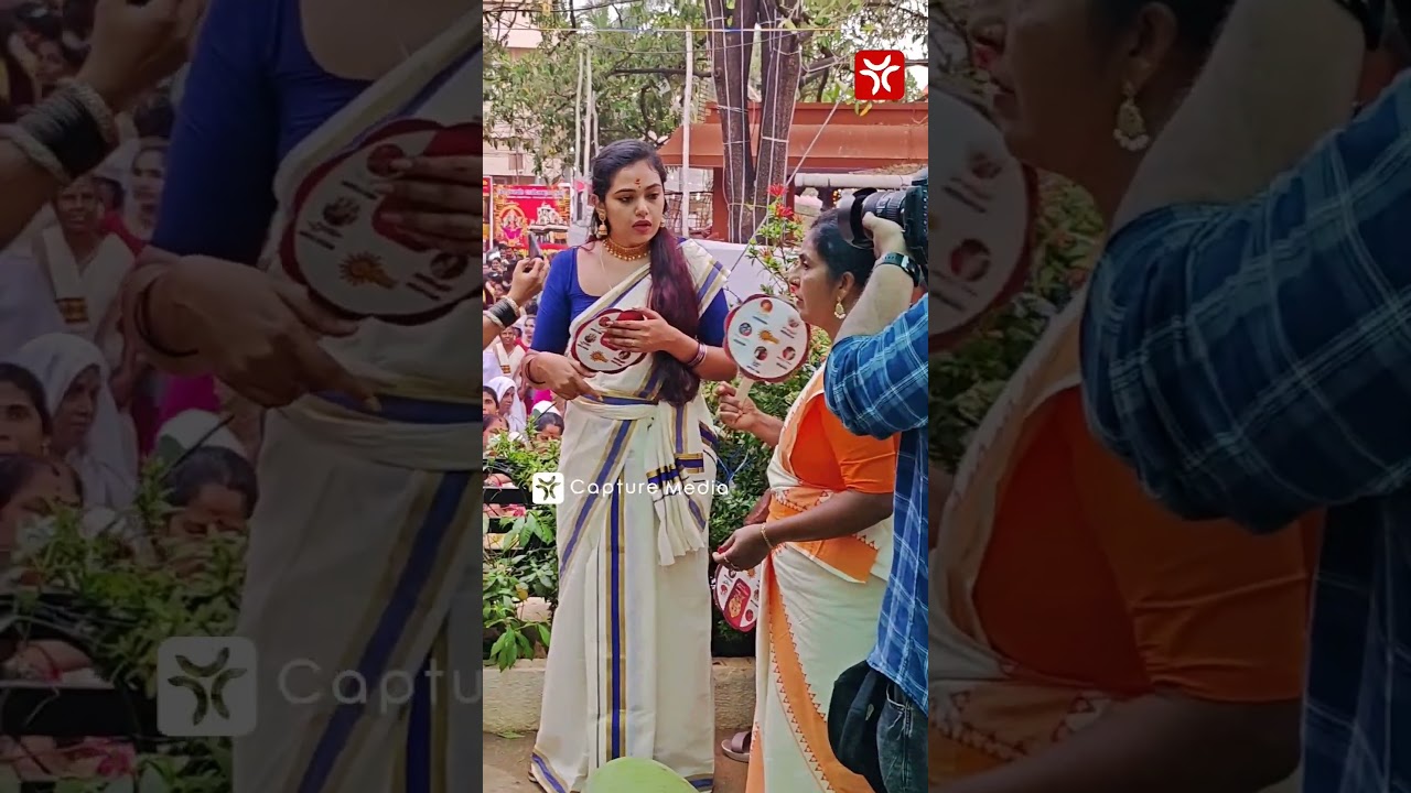 ആറ്റുകാൽ പൊങ്കാല ഇടാൻ ഓടിയെത്തി നടി റെബേക്ക സന്തോഷ്‌ #attukal #pongala