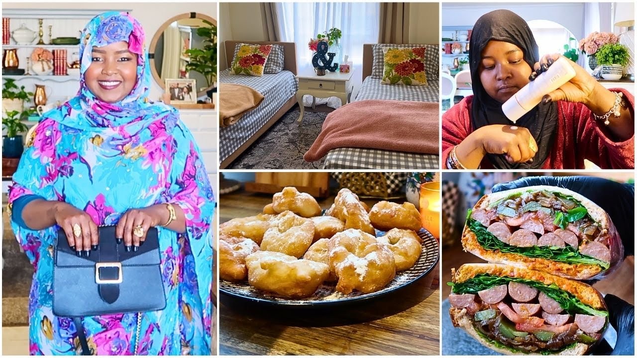 طريقة عمل الزلابية السودانية روتين صباحي  MORNING ROUTINE 2023 Sudanese food