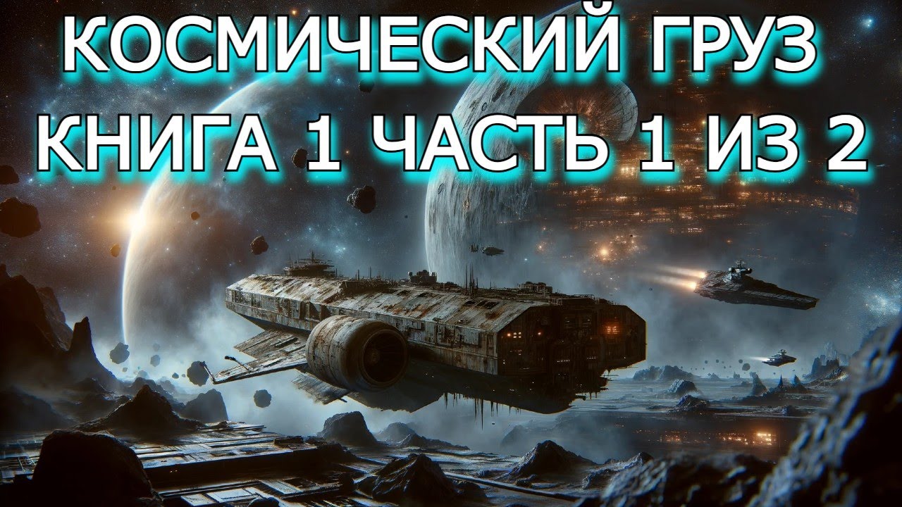 АУДИОКНИГА | КОСМИЧЕСКИЙ ГРУЗ | КНИГА 1 Часть 1 из 2 | #аудиокнига #фантастика #космос