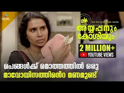 പെങ്ങൾക്ക് മൊത്തത്തിൽ ഒരു മാവോയിസത്തിന്റെ മണമുണ്ട് | Ayyappanum Koshiyum Movie Scene | Gowri Nandha