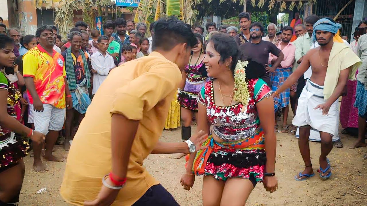 வாலிபரின் ஆபாசம் இல்லாத அட்டகாசமான ஆட்டம் கரகாட்டம் HD Vazha Thoppukulla Valipathhu Karakattam Dance