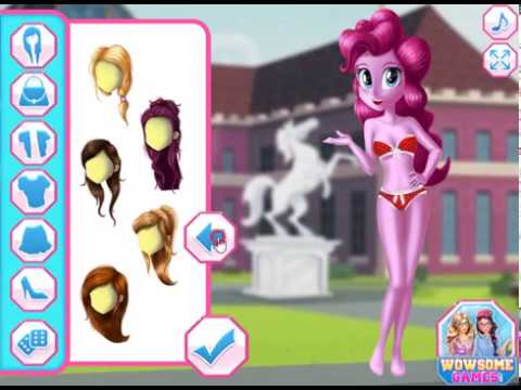 Мультик игра Девушки Эквестрии: Модные школьницы (Highschool Gee)