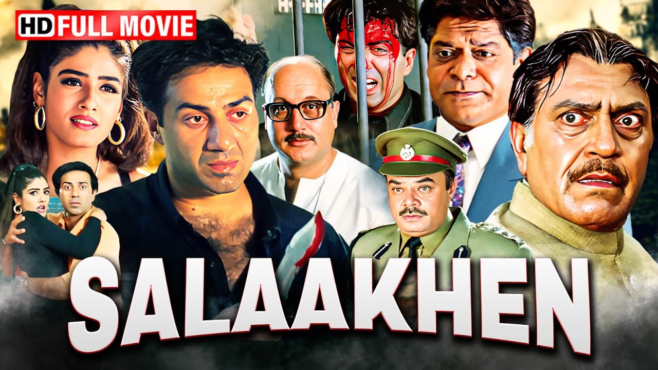 एक न्याय के लिए लड़ाई | Salaakhen (HD) | Sunny Deol, Raveena Tandon | Action Full Movie 2025