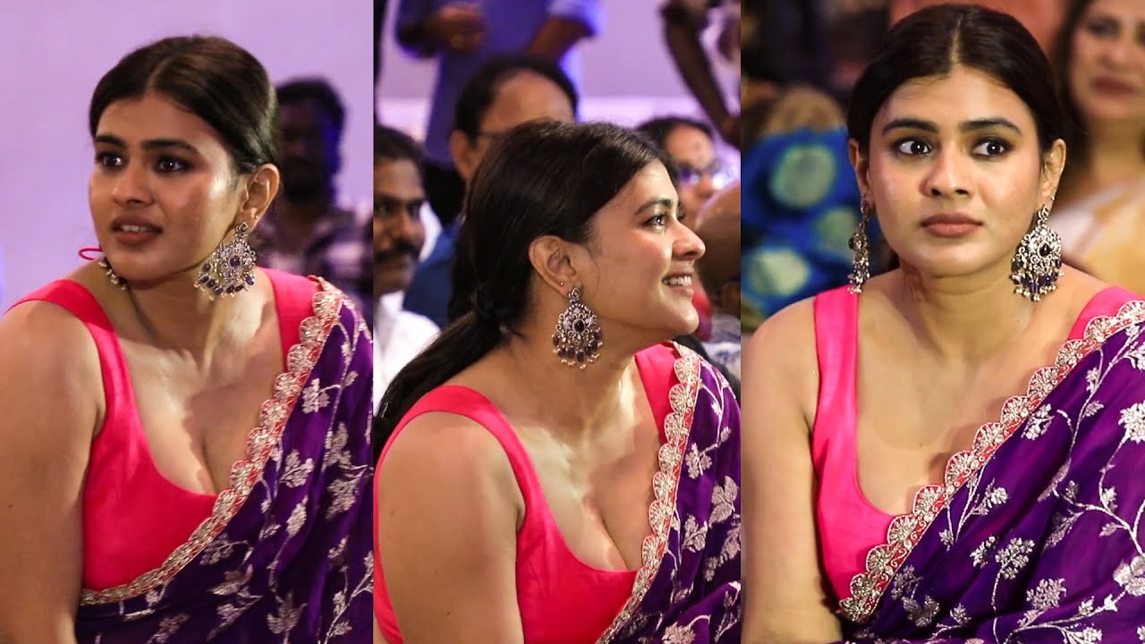 హెబ్భా పటేల్ అందాలు 😲 : Hebah Patel Latest Visuals @ Ala Ninnu Cheri Pre Release Event | HebahPatel