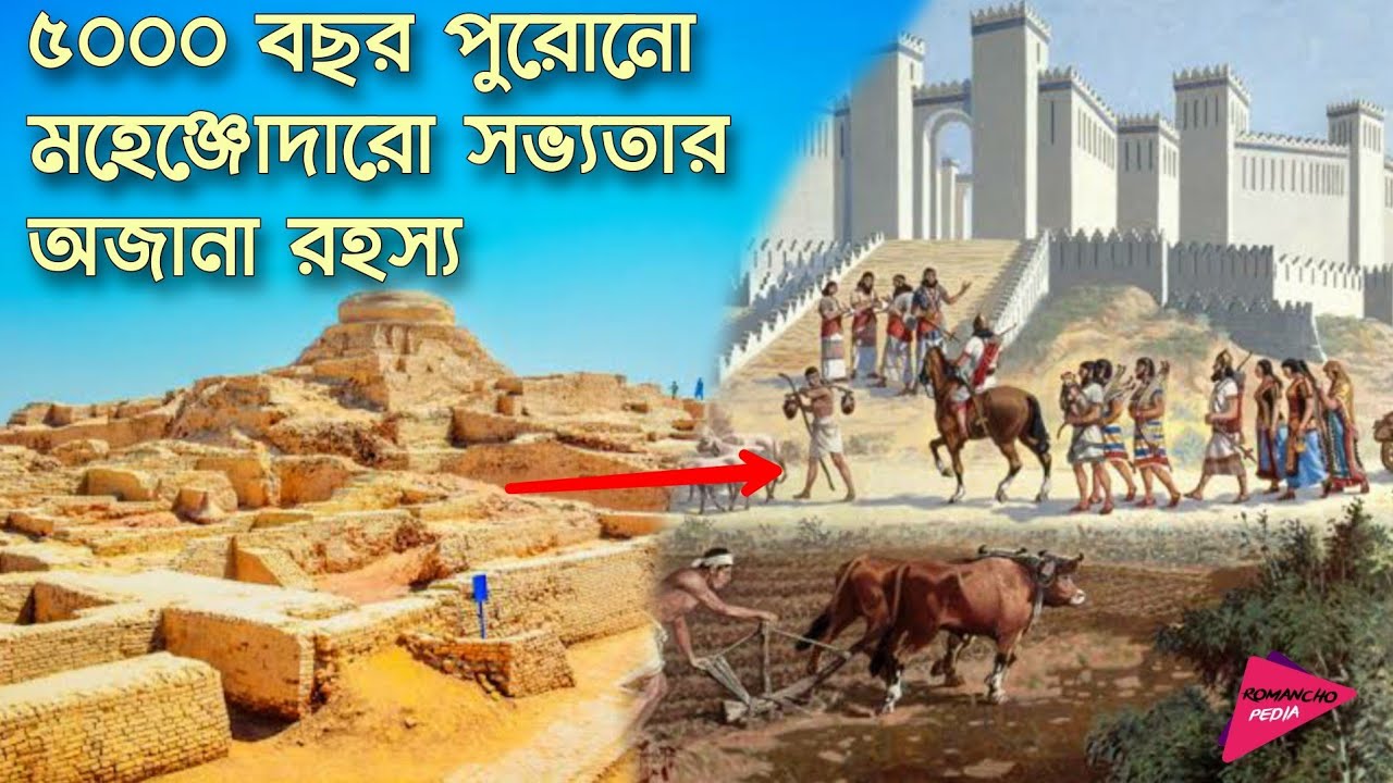 মহেঞ্জোদারো সভ্যতার অজানা রহস্য | History of Mohenjo-Daro Civilization | Romancho Pedia