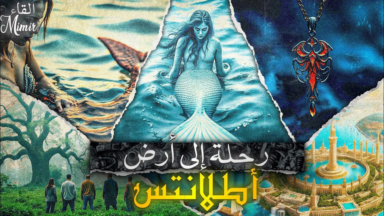 رحلة إلى أرض أطلانتس 1 : قصة كاملة بالدارجة المغربية.