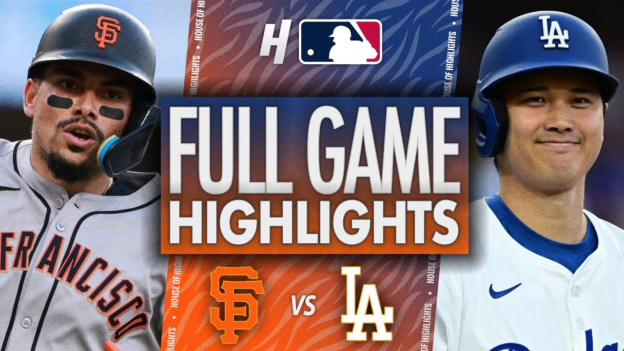 サンフランシスコ・ジャイアンツ対ロサンゼルス・ドジャース - フルゲームハイライト | 2025年6月13日 MLBシーズン