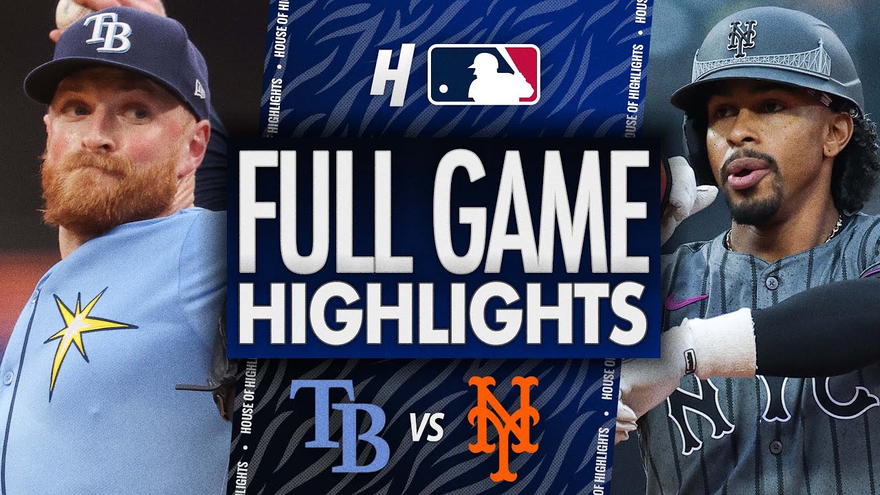 タンパベイ・レイズ対ニューヨーク・メッツ - フルゲームハイライト | 2025年6月14日 MLBシーズン