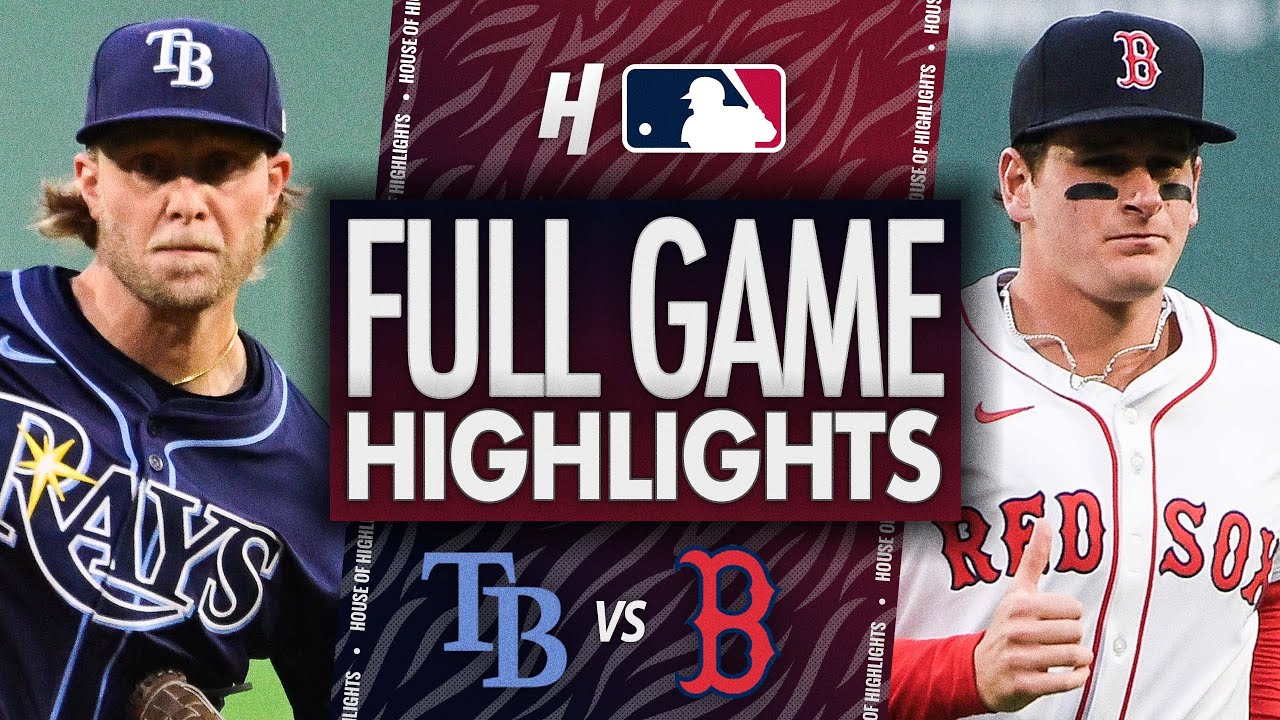 タンパベイ・レイズ対ボストン・レッドソックス - フルゲームハイライト | 2025年6月9日 MLBシーズン