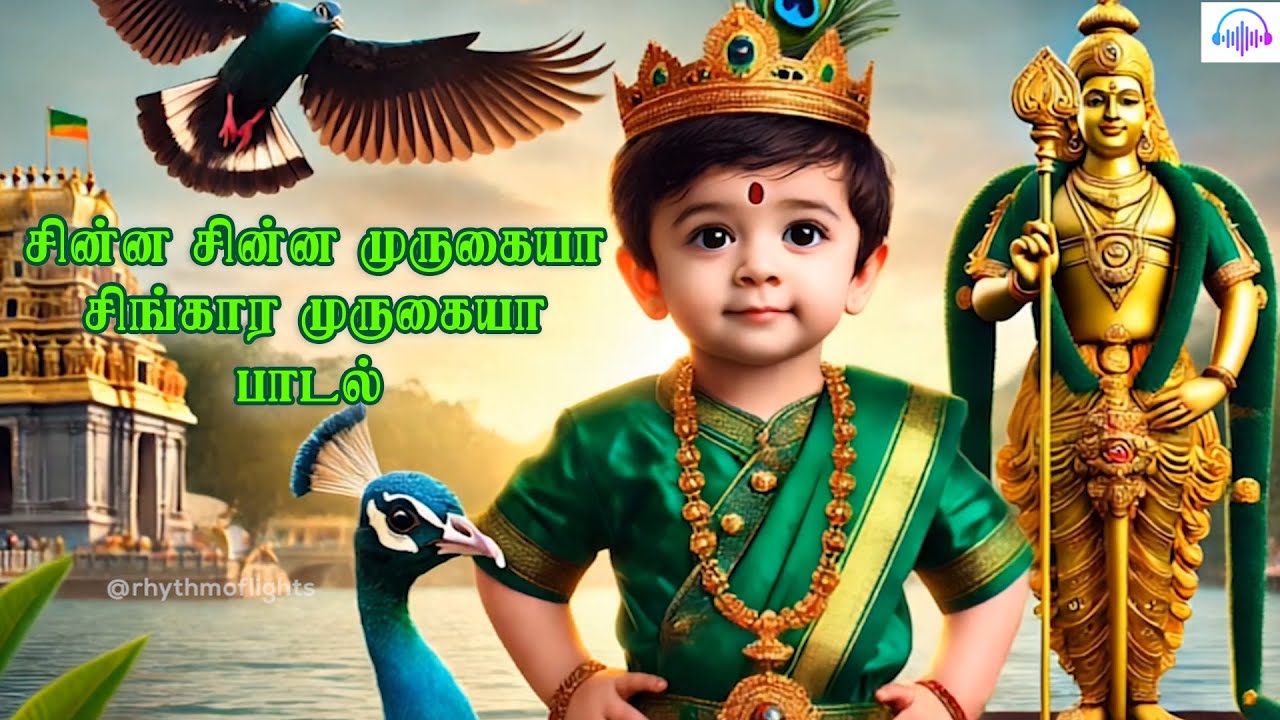 சின்ன சின்ன முருகையா | Chinna Chinna Murugaiya | Murugan Songs | Tamil Devotional Songs | Murugan