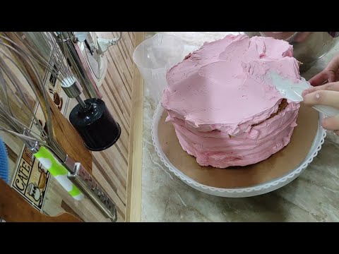 ШАНТИ КРЕМ. Покрываем торты‼️ krem shanti. bovetti. турецкий Шанти крем