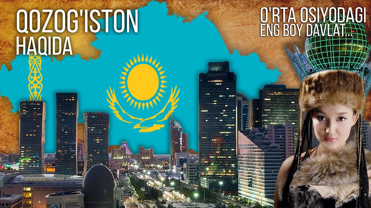 ҚОЗОҒИСТОН ХАКИДА ШОК ФАКТЛАР QOZOG'ISTON 2020 #DunyoDavlatlari