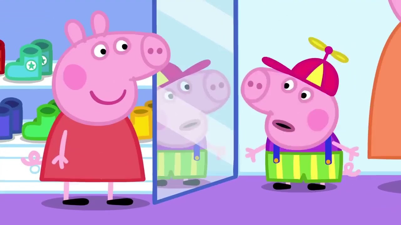 🛍️ 🛍️  🛍️ SHOPPING AT THE FOOD MARKET  🛍️ PEPPA PIG  🛍️  FULL EPISODES !!!