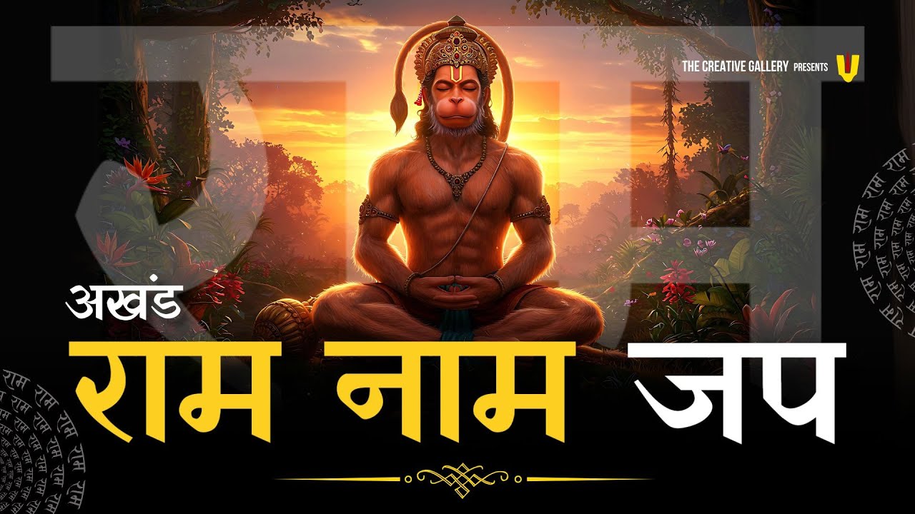 राम नाम जाप 11000 बार | Shri Ram Naam Jaap 11000 Times | Ram Ram Chanting | श्री राम नाम जाप