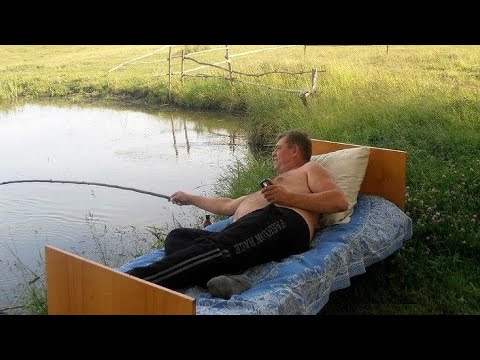 ПРИКОЛЫ ПРО РЫБАЛКУ 2025 - Самое смешное, ржака на рыбалке, до слез #8
