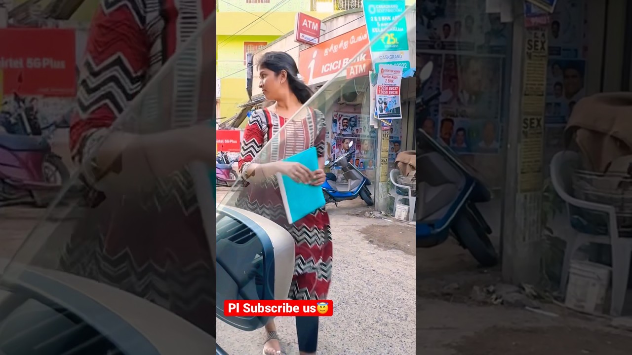 🔥 நடுரோட்டில் கனவனுக்கு Bulb 💡குடுத்த மனைவி😂|#kedicouple #saranareen #comedy #shortsvideo #shorts