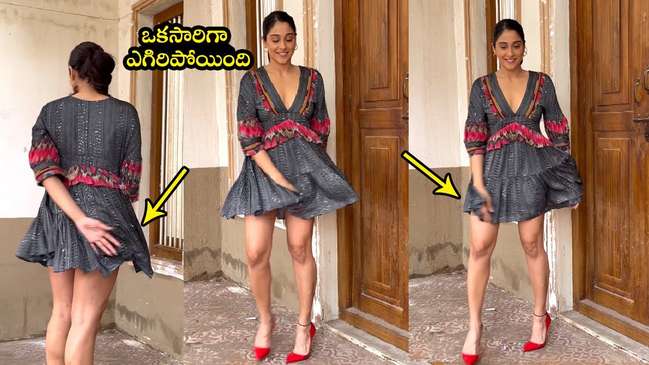 డ్రెస్ తెచ్చిన తంటా🤦‍♂️ Regina Cassandra Feels UNCOMFORTABLE With Her Dress | Regina Latest Video