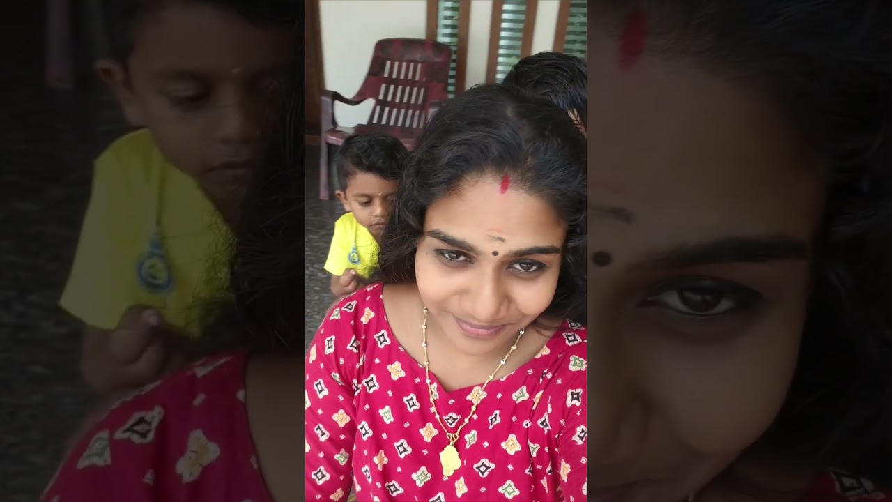 അമ്മേടെ തലേല് പേനുണ്ടോ🧐 #shorts #chanthupottu #comedy #chaandhupottu #vedjika&advik