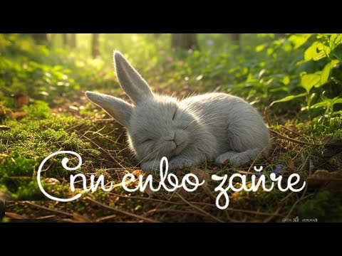 Спи сиво зайче - Детска песничка от Всезнайко