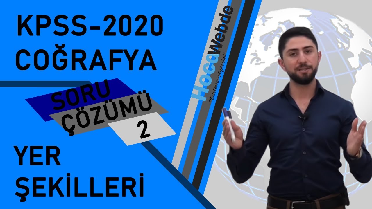 🌋 🌄🗻 2) KPSS 2020 Coğrafya Soru Çözümü Engin Eraydın - Yer Şekilleri
