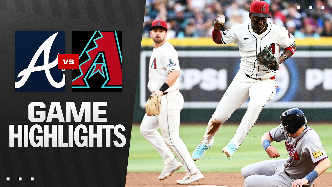 ブレーブス対ダイヤモンドバックス 試合ハイライト (4/26/25) | MLBハイライト