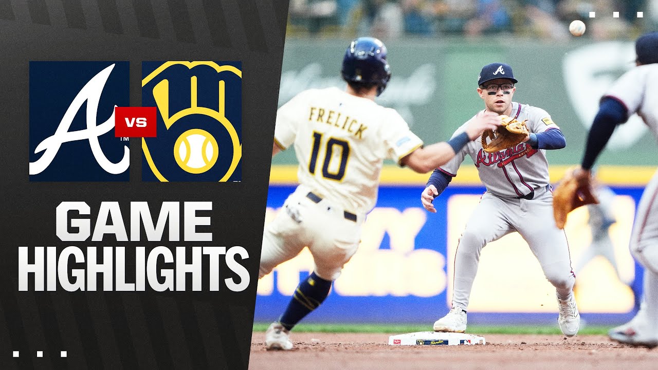 ブレーブス対ブルワーズ 試合ハイライト (6/10/25) | MLBハイライト