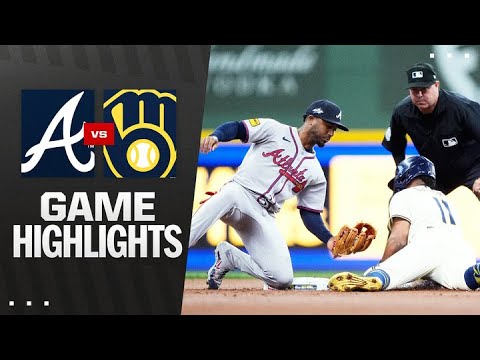 ブレーブス対ブルワーズ 試合ハイライト (6/9/25) | MLBハイライト