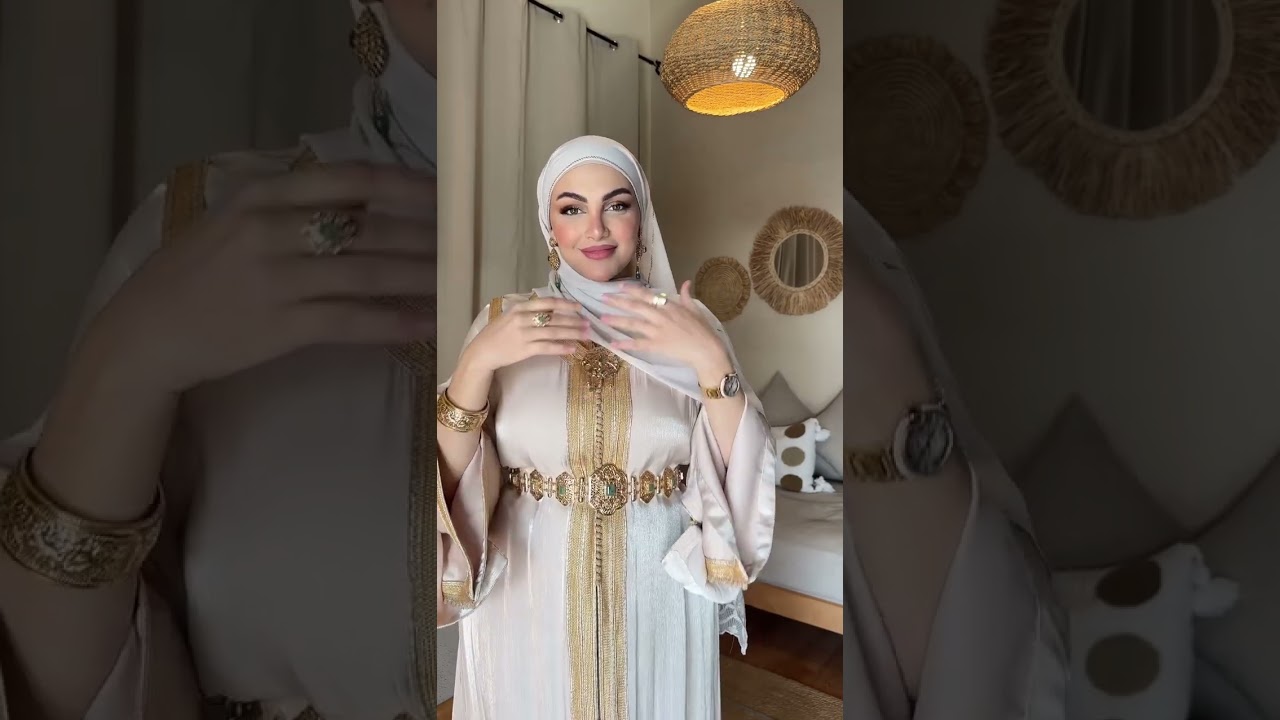 اليوم عقيقة ميرال وفنفس الوقت عيد ميلادي خليوكم معايا 😍قفطاني من ابداع حبيبت