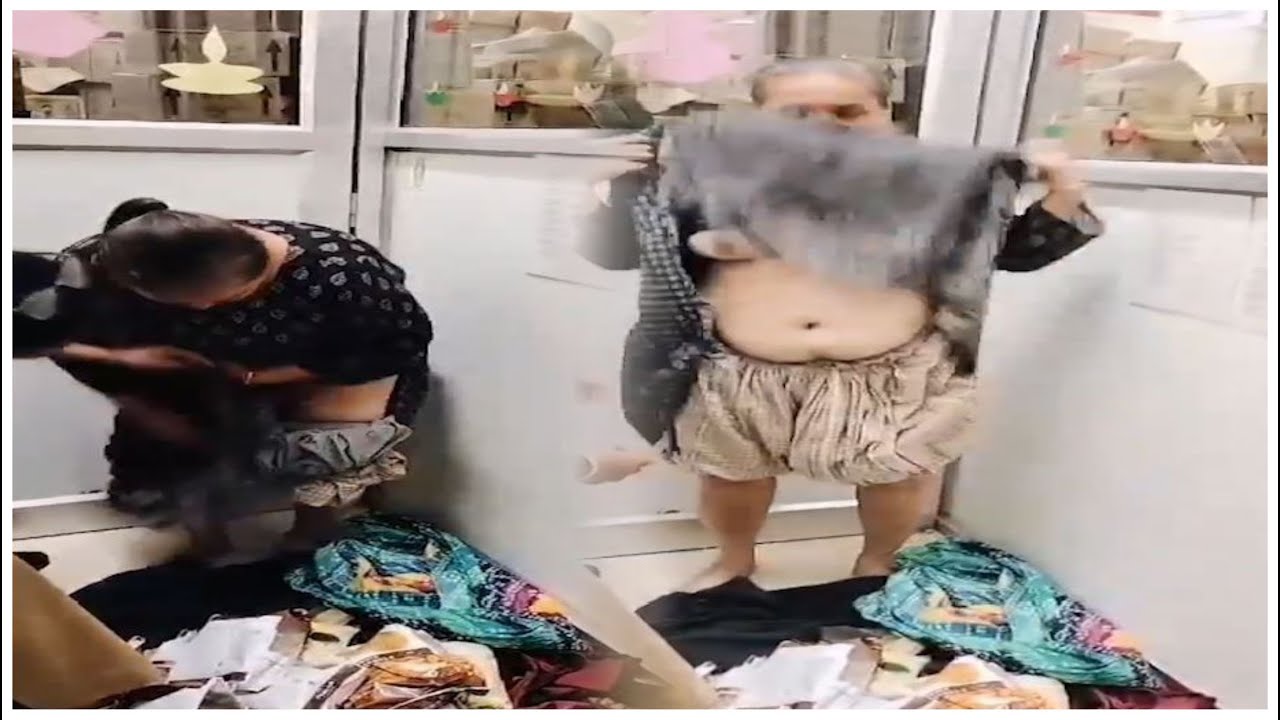 काकूंनी केले असे काही काम कि, मॉलमध्ये काढावे लागले सर्वांसमोर कपडे, व्हिडिओ आला समोर
