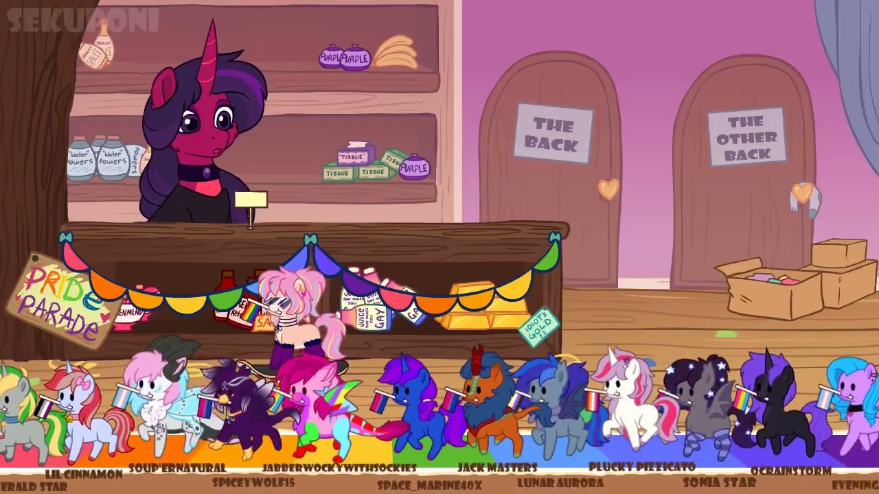 ★ ~ Bean Pony Pride Parade ~ ★