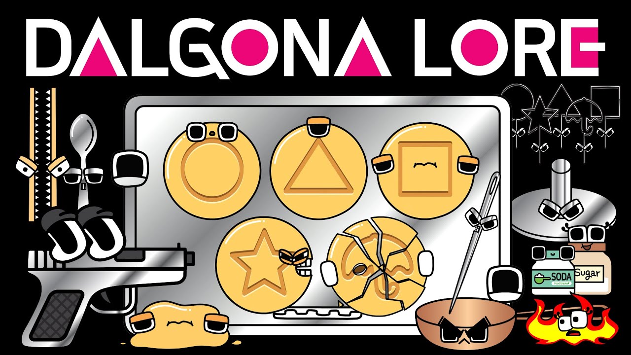 달고나 로어 Dalgona Candy Lore│Alphabet Lore meme