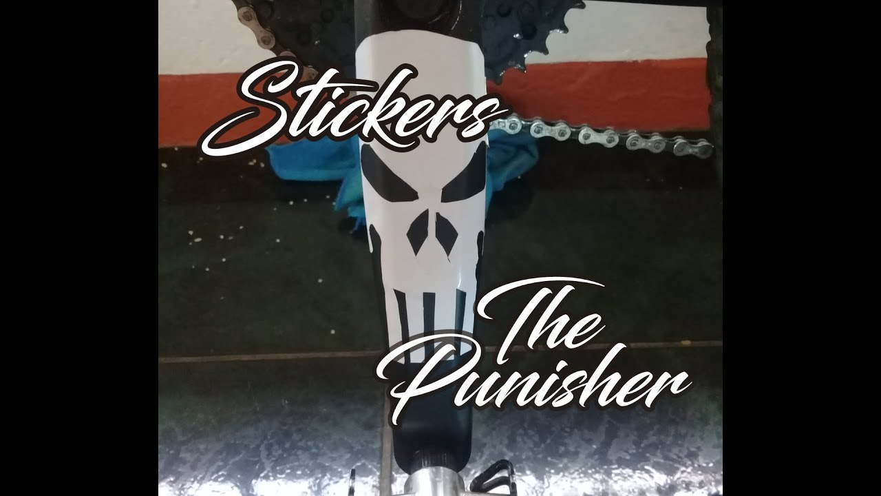 💀 💀 How to make your bicycle stickers  / Cómo hacer tu stickers para bicicleta 💀 💀