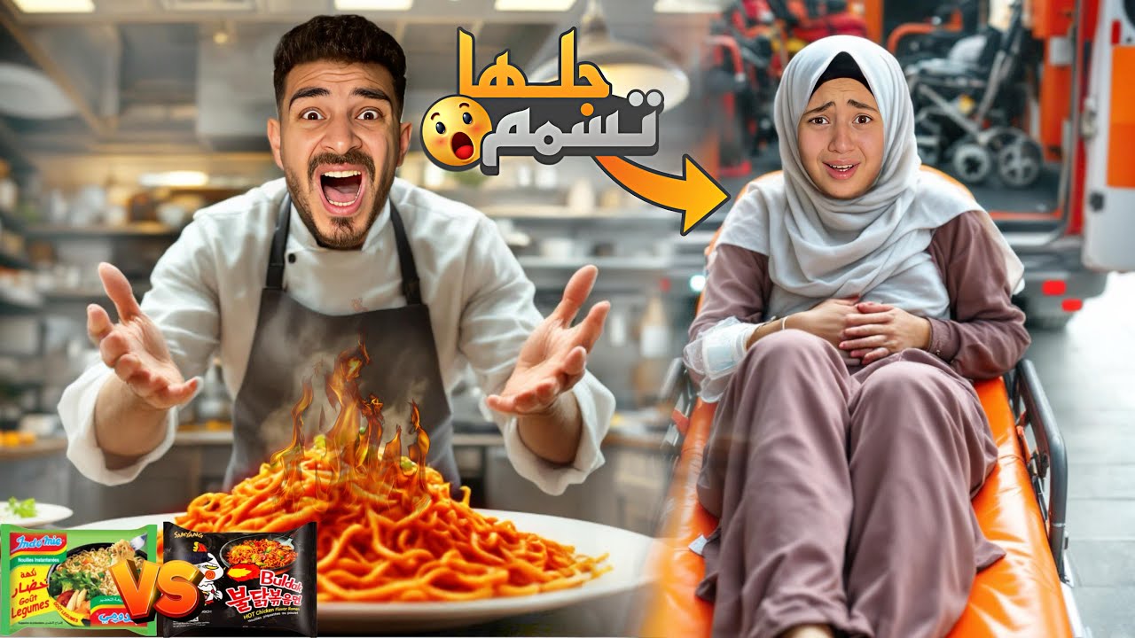 تسمم چودي بسبب اختراع اندومي كوري في البيت😱( طلبنا الاسعاف😭)