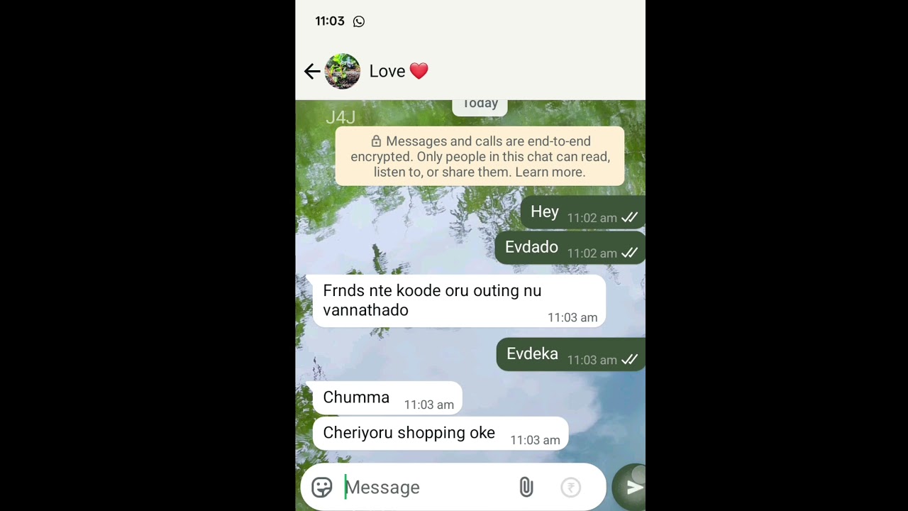 ഞാൻ നിന്നെ ശല്യപ്പെടുത്തുന്നില്ല😖Lovers secret chat❤️ Malayalam whatsapp chat🥰 He is a poor guy