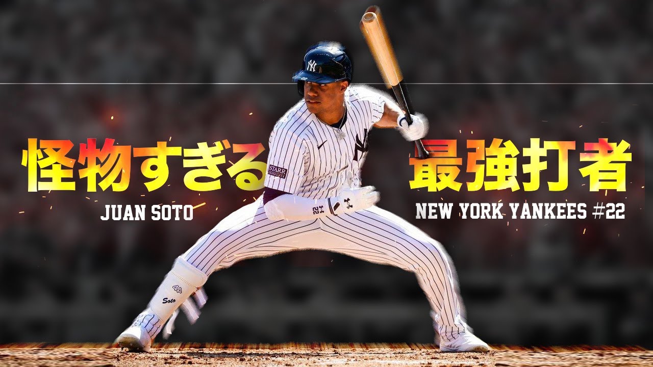 【超怪物】打撃能力がエグすぎる最強打者 フアン・ソト MLB Juan Soto / New York Yankees