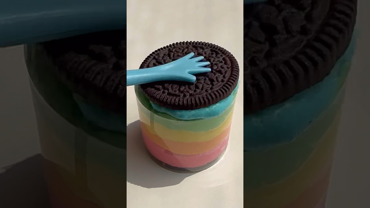 무지개 오레레레레오 Orererereo Rainbow Cookie