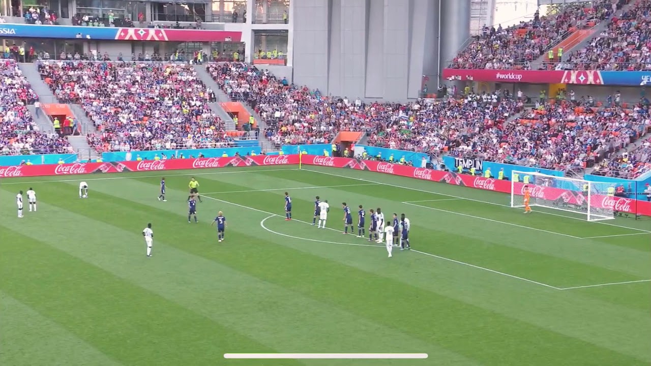 [高画質]日本代表が魅せた美しいオフサイドトラップ！！！吉田もニヤリ。