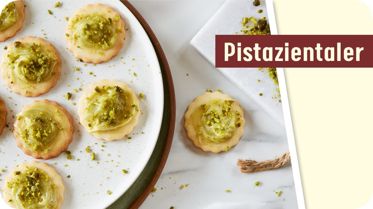 🎄 🍪 Pistazientaler | Einfacher Keksklassiker für Weihnachten 🍪 🎄
