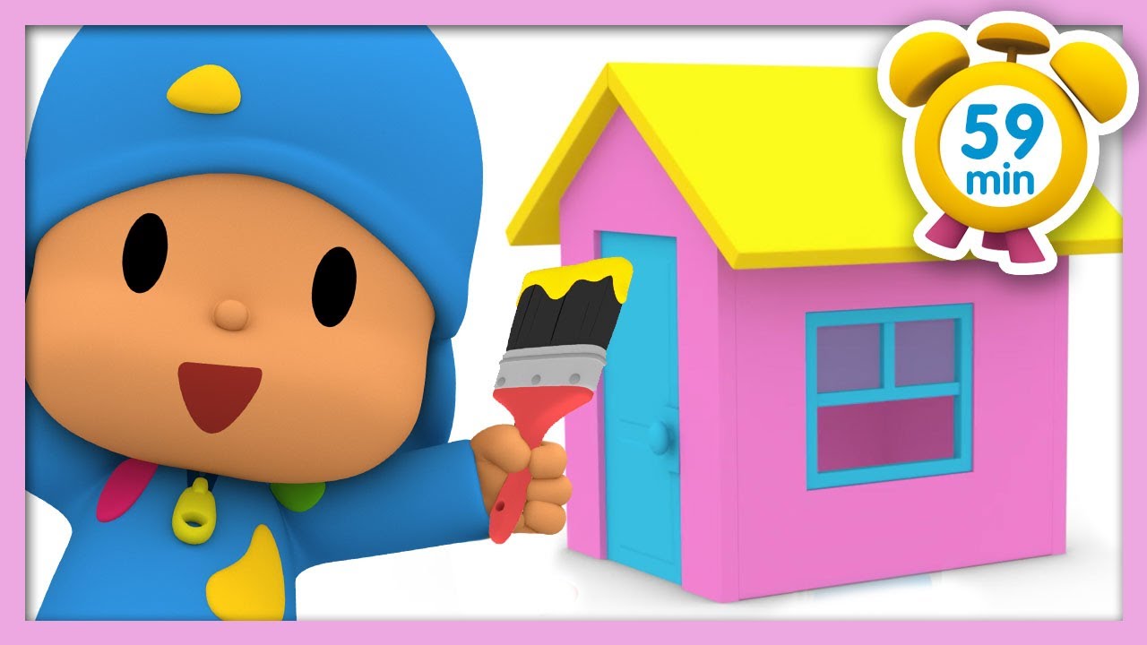 🏠  POCOYO ITALIANO- Episodi più Visti: Stagione 4 [59 min] | VIDEO e CARTONI ANIMATI per bambini