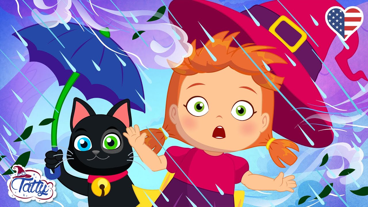 🍁 🌂 Rain, Rain, Go Away: Tatty's Flooded Fest 🎈☔ Family-friendly Cartoons