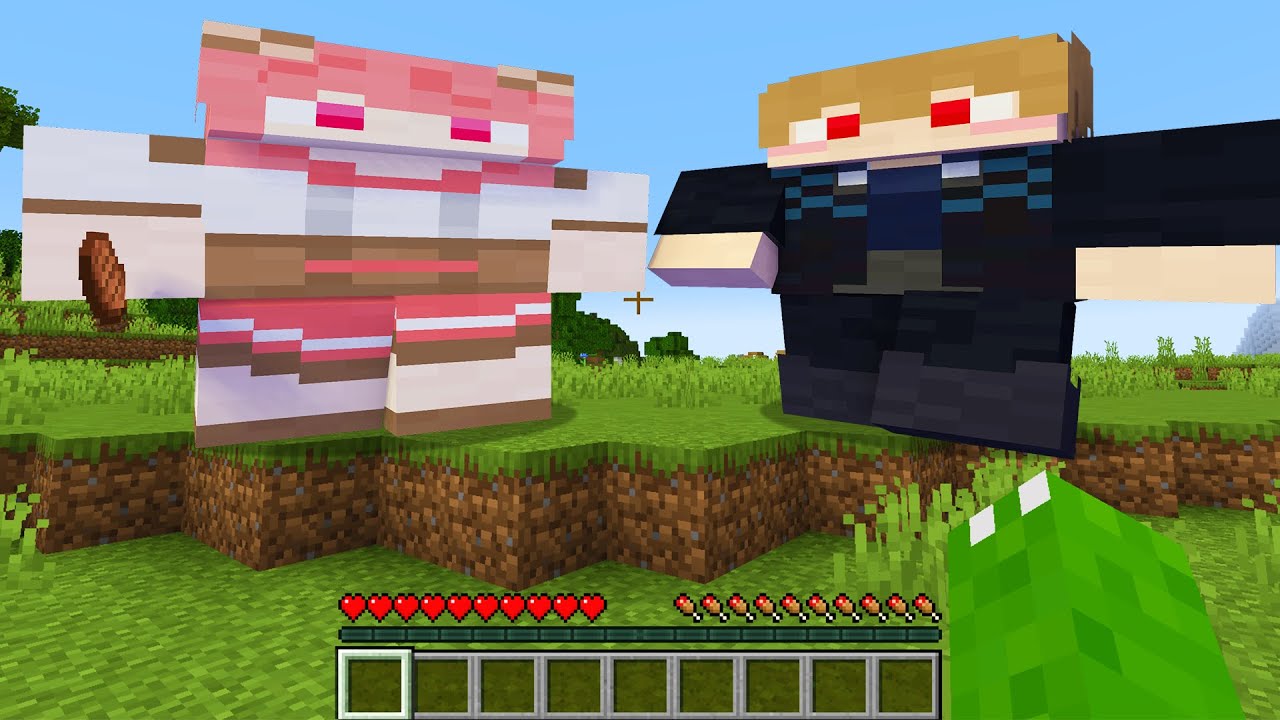 いっぱい食べて、どんどん太るマインクラフト