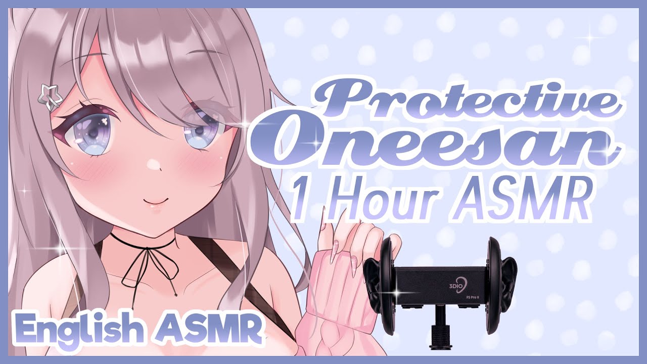 ♡ 1 Hour of Protective Oneesan ASMR ♡ [Washing Your Hair] [Crunchy Sounds]