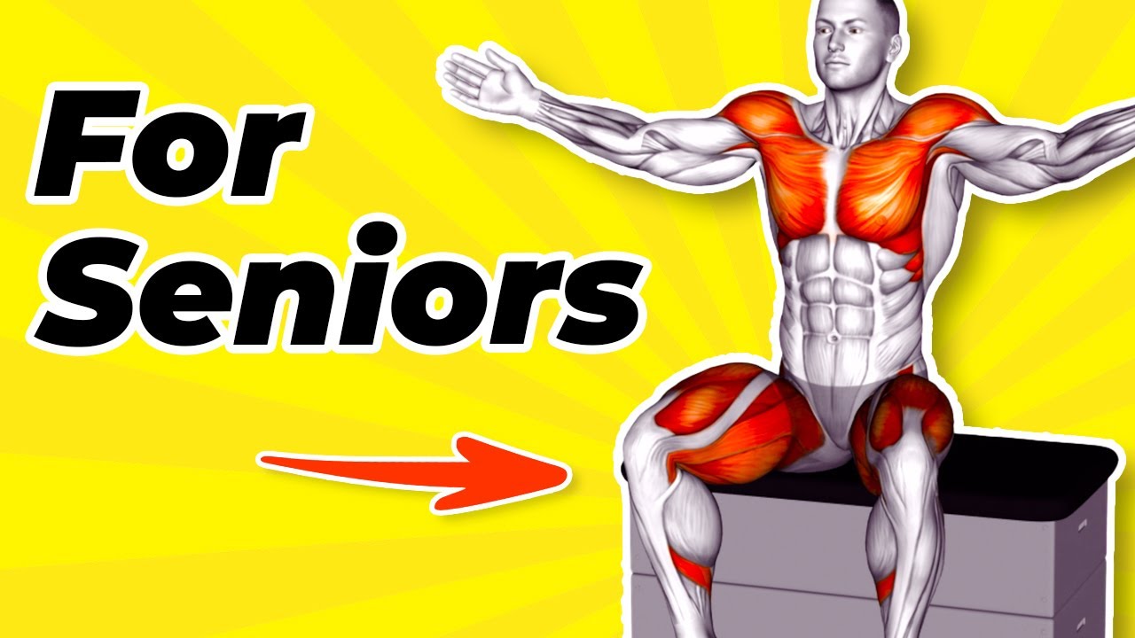➜ 10 EASY CHAIR EXERCISES for SENIORS With Music