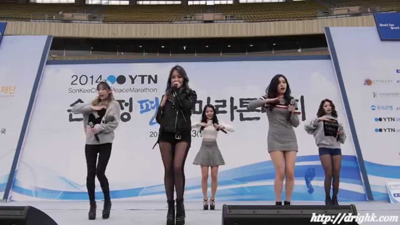 [직캠] 141123 메이퀸MayQueen - 날 믿나 (HR) [잠실] by drighk
