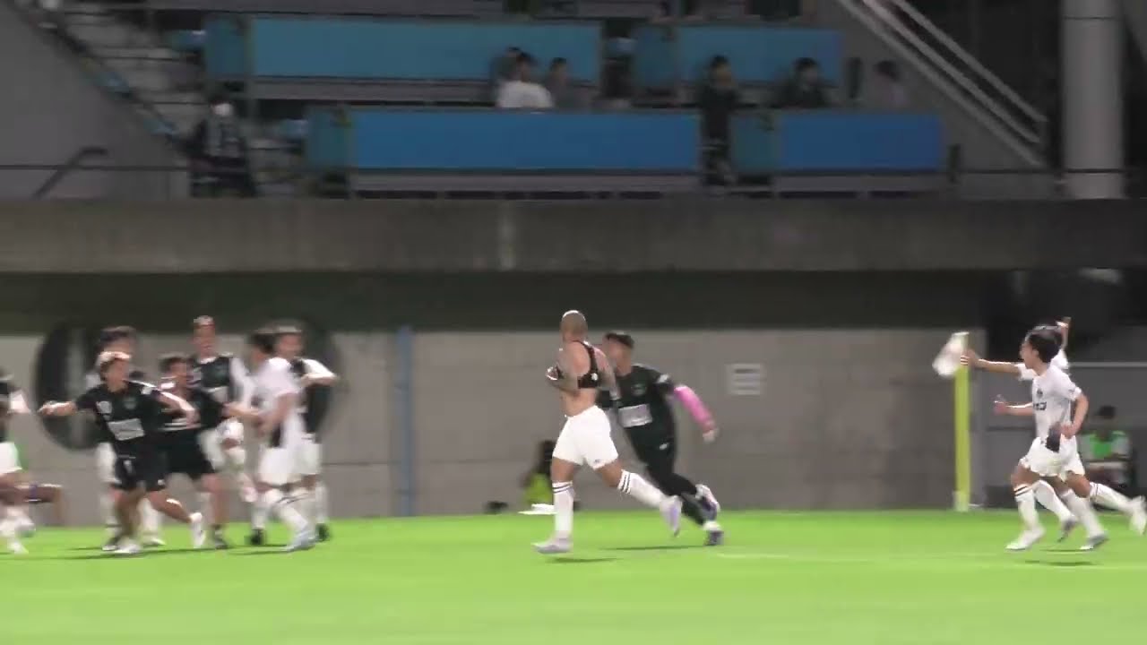【ジャイキリ】天皇杯 2回戦 SC相模原 ラファエルフルタード選手がAT終了直前に逆転ゴールを決めて大歓喜 VS ジュビロ磐田 2025/6/11 ヤマハスタジアム