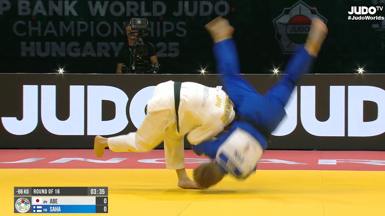 【袖釣込腰】 阿部一二三【2025年 ブダペスト 世界選手権 大会】FANTASTIC IPPON!