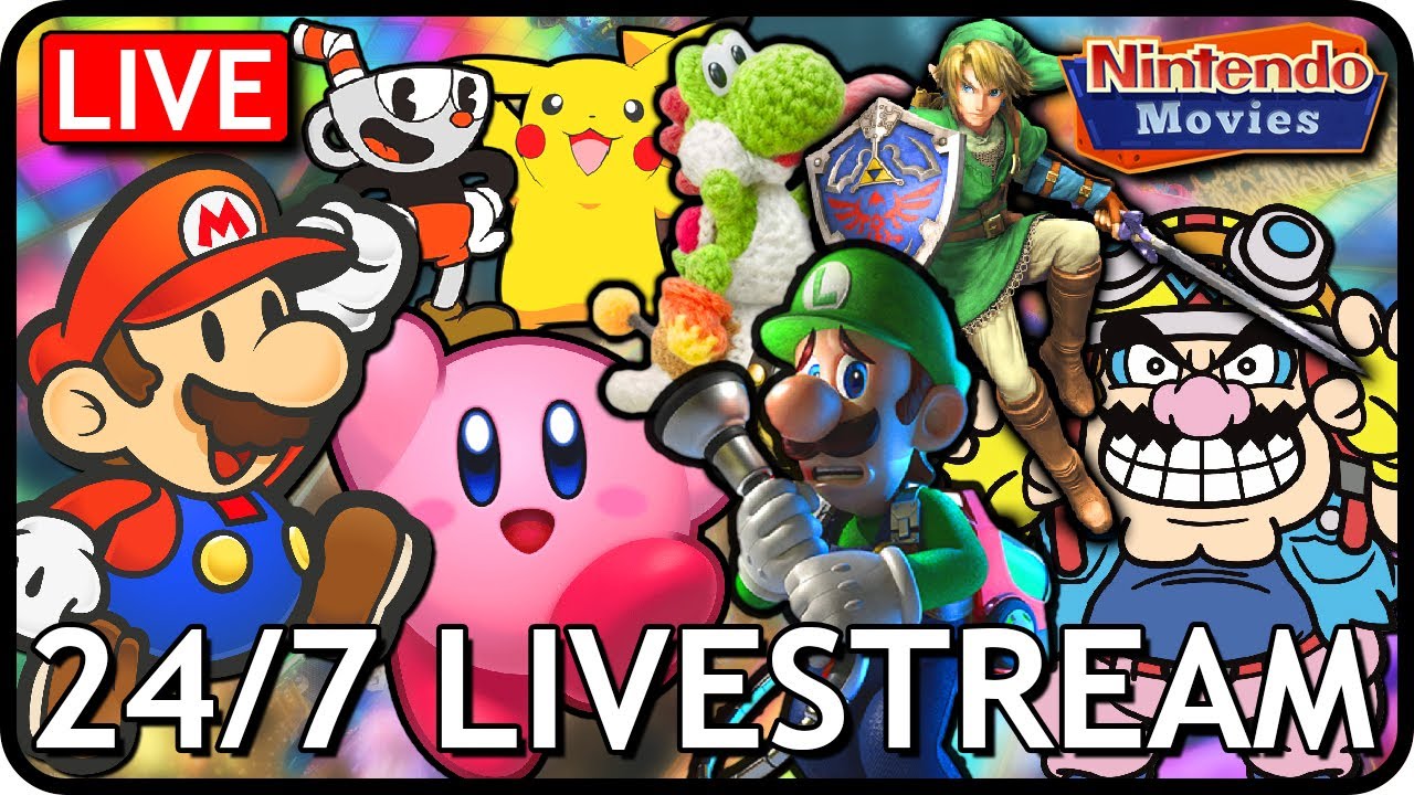 🔴 24/7 Nintendo Games TV Live - Watch Nintendo Games Non-Stop! (All Consoles)